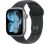 APPLE Watch Series 11 – 42 mm Space Grey Aluminium Case with Black Sport Band, S/M, Silver/Grey,Black