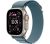 APPLE Watch Ultra 3 Cellular – 49 mm Natural Titanium Case with Light Blue Alpine Loop, Medium, Blue,Silver/Grey