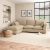 Blakeney Cosy Marl Corner Chaise Sofa Cosy Marl Camel