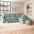 Blakeney Luxury Velvet Corner Chaise Sofa Luxury Velvet Lilypad