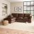 Blakeney Luxury Velvet Corner Chaise Sofa Luxury Velvet Pinecone