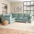 Blakeney Luxury Velvet Corner Sofa Luxury Velvet Lilypad