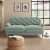 Canterbury Luxury Velvet 2 Seater Sofa Green