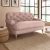 Canterbury Luxury Velvet Snuggle Chair Blush