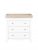 Cuddleco Clara 3 Drawer Dresser & Changer Driftwood Ash