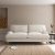 Darwin Slub Cotton Blend 3 Seater Sofa Slub Cotton Sandstone