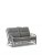 Desser Grey Bali Conservatory 3-Seater Sofa