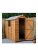 Forest 6X4 Value Overlap Dip Treated Apex Shed  – Shed Only