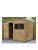 Forest 7X5 Overlap Pressure Treated Pent Shed  – Shed Only
