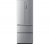 HAIER HB16FMAA 60/40 Fridge Freezer – Stainless Steel, Stainless Steel
