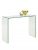 Julian Bowen Amalfi Bent Glass Console Table