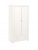 Julian Bowen Radley 2 Door Combination Wardrobe – White