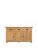 K-Interiors Alana Ready Assembled Solid Wood 3 Door, 3 Drawer Sideboard