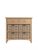 K-Interiors Bates Ready Assembled Solid Wood 2 Drawer, 4 Basket Sideboard – Oak
