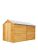 Mercia 10X6 Value Overlap Dip Treated Apex Shed