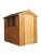 Mercia 6 X 4 Ft Overlap Apex Shed