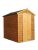 Mercia 6 X 4 Ft Overlap Apex Windowless Shed
