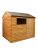 Mercia 8 X 6Ft Great Value Overlap Reverse Apex Shed With Window