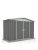 Mercia Absco Regent Apex 10 X 6 Metal Shed – Grey