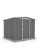 Mercia Absco Regent Apex 7 X 7 Metal Shed – Grey