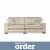 Morello 4 Seater Sofa Slub Velvet Brown