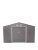 Rowlinson Trentvale 10X8 Metal Apex Shed – Light Grey