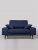 Swoon Tulum Original Fabric Love Seat – Soft Wool